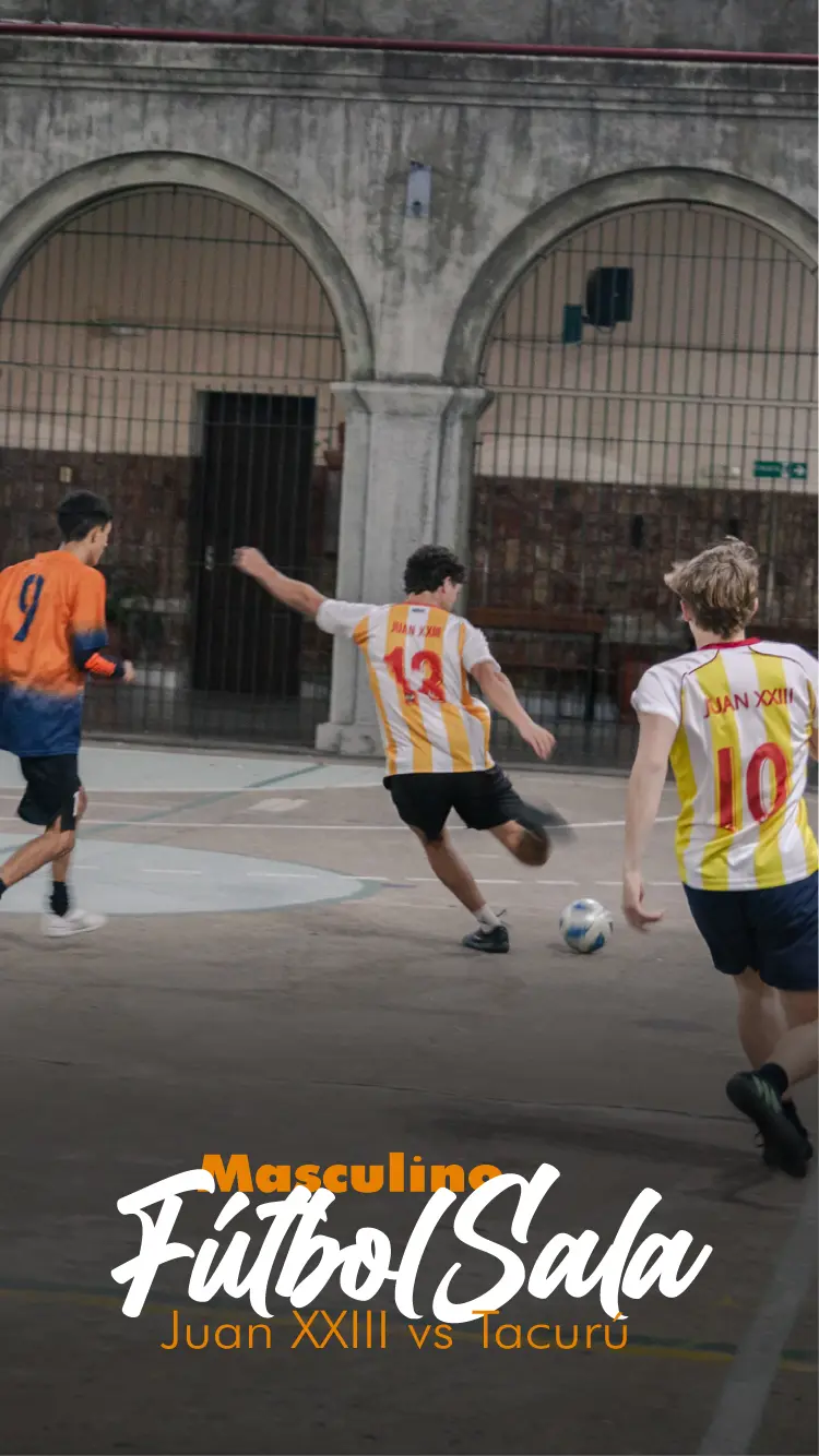 Fútbol Masculino - Juan XXIII vs Tacurú 12.6