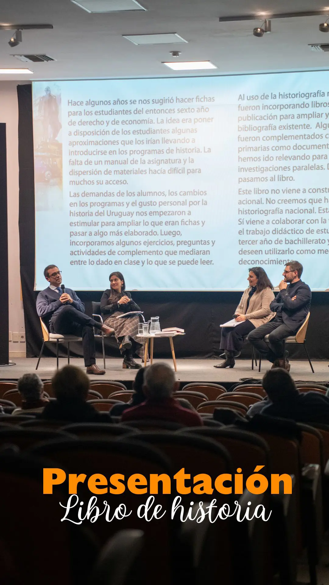 Presentación libro de historia