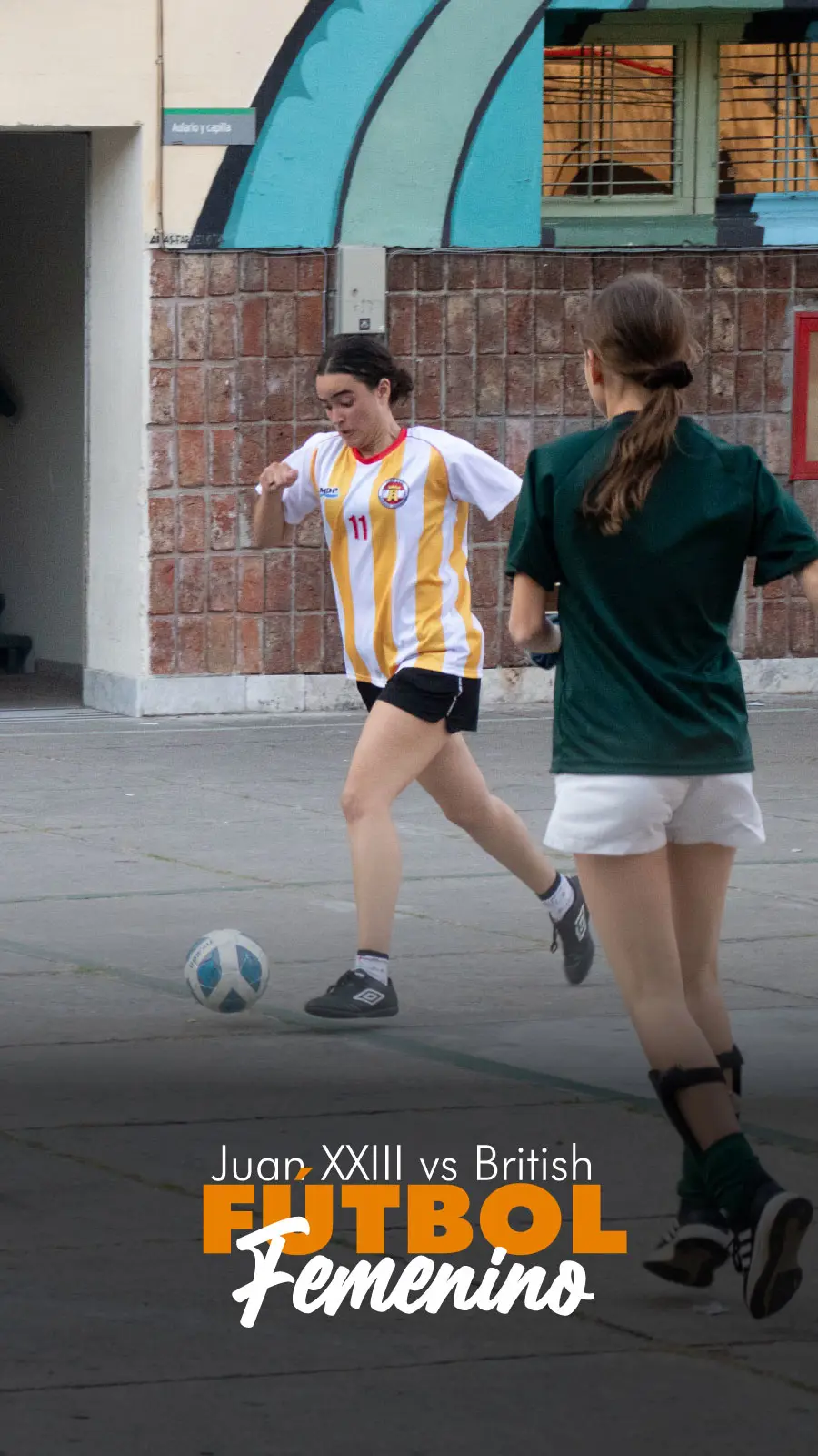 Juan XXIII vs British School - Fútbol Femenino 
